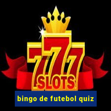 bingo de futebol quiz